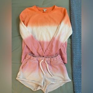 J. Crew matching sweat set